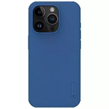 Чехол Nillkin Super Frosted Shield Pro 4020238 Blue, (iPhone15 Pro)