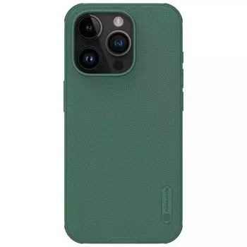Чехол Nillkin Super Frosted Shield Pro 4020240 Dark Green, (iPhone15 Pro)
