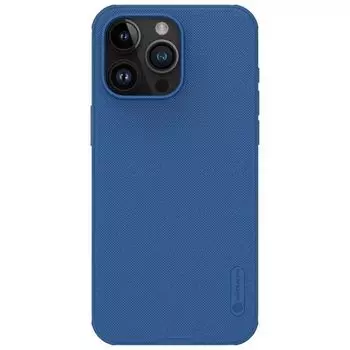 Чехол Nillkin Super Frosted Shield Pro 4020246 Blue, (iPhone15 Pro Max)