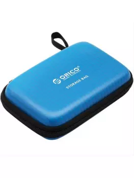 Чехол Orico ORICO-HXB35-BL-BP для хранения аксессуаров, 20,5*14,3*5,7 см, синий