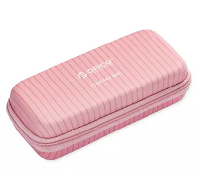 Чехол Orico ORICO-PWFM2-PK-EP для хранения аксессуаров, 15,9*11*4 см, розовый
