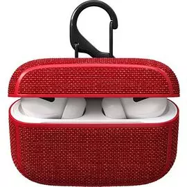 Чехол Red Line для AirPods Pro УТ000019806 текстиль, красный