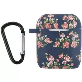 Чехол Red Line для Airpods УТ000017875 силиконовый Space Flower, дизайн 3