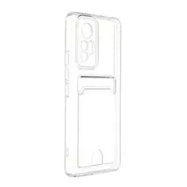 Чехол Red Line УТ000031214 накладка, силикон iBox Crystal для Xiaomi 12 Lite, с кардхолдером (прозрачный)