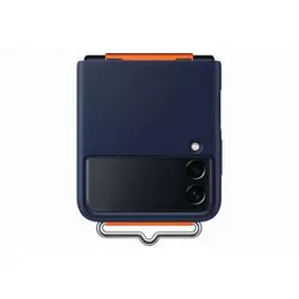 Чехол Samsung EF-GF711TNEGRU с ремешком, для Galaxy Z Flip3, синий