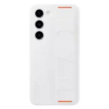 Чехол Samsung EF-GS916TWEGRU (клип-кейс) для Samsung Galaxy S23+ Silicone Grip Case белый