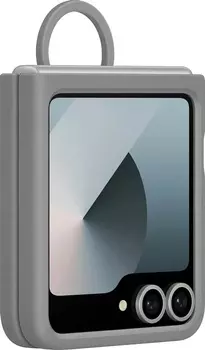 Чехол Samsung EF-PF741TJEGRU для Samsung Galaxy Z Flip6 Silicone Case Flip 6 (F741) серый