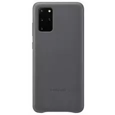 Чехол Samsung Leather Cover EF-VG985LJEGRU для Galaxy S20+, серый