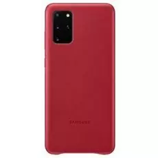 Чехол Samsung Leather Cover EF-VG985LREGRU для Galaxy S20+, красный