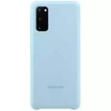 Чехол Samsung Silicone Cover EF-PG980TLEGRU для Galaxy S20, голубой