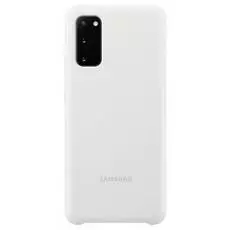 Чехол Samsung Silicone Cover EF-PG980TWEGRU для Galaxy S20, белый