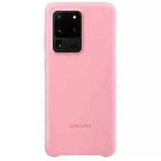 Чехол Samsung Silicone Cover EF-PG988TPEGRU для Galaxy S20 Ultra, розовый