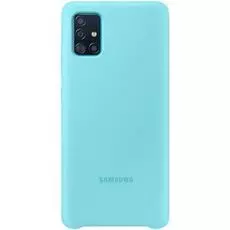 Чехол Samsung SiliconeCover EF-PA515TLEGRU для A515, blue
