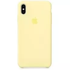 Чехол силиконовый Apple Silicone Case MUJR2ZM/A для iPhone XS Max, mellow yellow