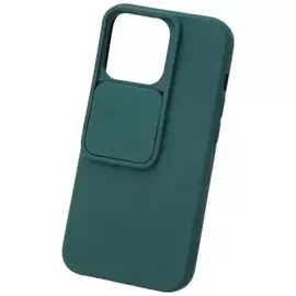 Чехол UNBRKE УТ000027783 soft case with camera slider для iPhone 13 Pro Max, зеленый