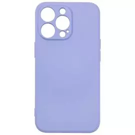 Чехол UNBRKE УТ000027811 liquid silicone case with camera protection для iPhone 13 Pro, фиолетовый