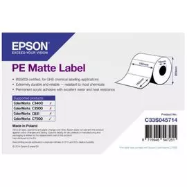 Чековая лента Epson PE Matte Label - Die-cut Roll