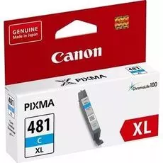 Чернильница Canon PGI-481XL 2044C001 для TS6140/TS8140/TS9140 TR8540 (519 стр), голубой,