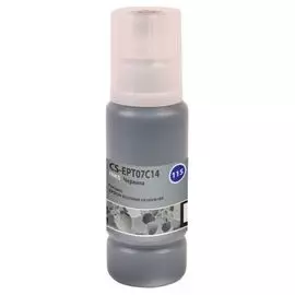 Чернила Cactus CS-EPT07C14 115BK черный70мл для Epson ECOTANK L8160/8180