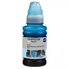 Чернила Cactus CS-EPT6735B светло-голубой100мл для Epson L800/L810/L850/L1800