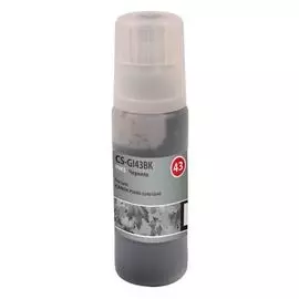 Чернила Cactus CS-GI43BK черный 60мл для Canon Pixma G640/540