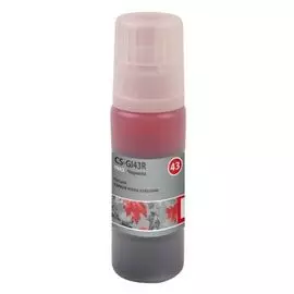 Чернила Cactus CS-GI43R красный 60мл для Canon Pixma G640/540