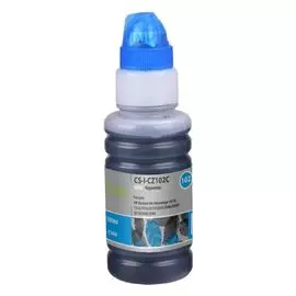 Чернила Cactus CS-I-CZ102C голубой 100мл для HP DeskJet 2130/2132/2134/2620/2630/3630