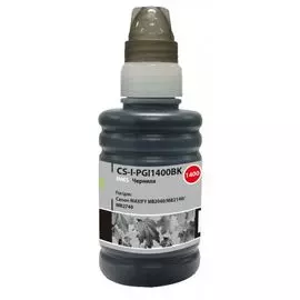 Чернила Cactus CS-I-PGI1400BK черный 100мл для Canon MAXIFY MB2040/MB2140/MB2740