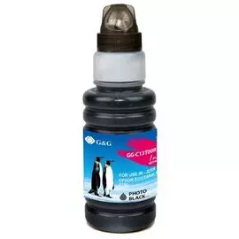 Чернила G&G GG-C13T00R140 черный (70мл) для Epson EcoTank 7700/7750