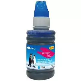 Чернила G&amp;G GG-T6732C голубой (100мл) для Epson L800, L805, L810, L850