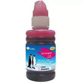 Чернила G&G GG-T6736LM пурпурный (100мл) для Epson L800, L805, L810, L850