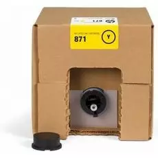 Чернила HP 871C G0Y81C yellow latex Ink cartridge, 3 л