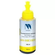 Чернила NVP NV-INK100Y универсальные Yellow на водной основе для аппаратов Сanon/Epson/НР/Lexmark (1