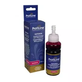 Чернила ProfiLine PL_INK_U_M_100ml для принтеров Canon/Epson/HP/Lexmark универсальные на водной основе Magenta 100 мл