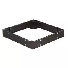 Цоколь Hyperline TLT-661-RAL9004 600х600х100мм, для шкафов серии TTC, цвет черный (RAL 9004)