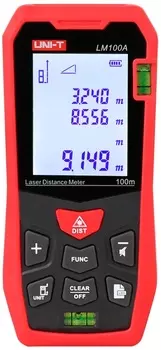 Дальномер UNI-T LM100A 13-1162 лазерный