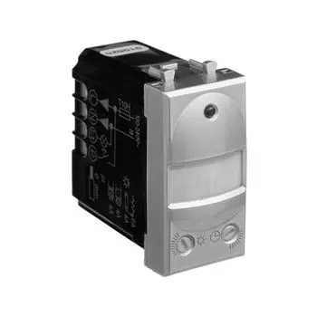 Датчик движения DKC 4404141 модульный, "Закаленная сталь", 1 модуль, "Avanti"