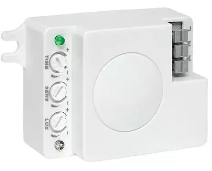 Датчик движения микроволновый EKF dd-mw-706 белый 1200Вт 360гр. до 10м IP20 MW-706