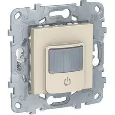 Датчик движения Schneider Electric NU552544 UnicaNew, беж, с выключателем, 10А