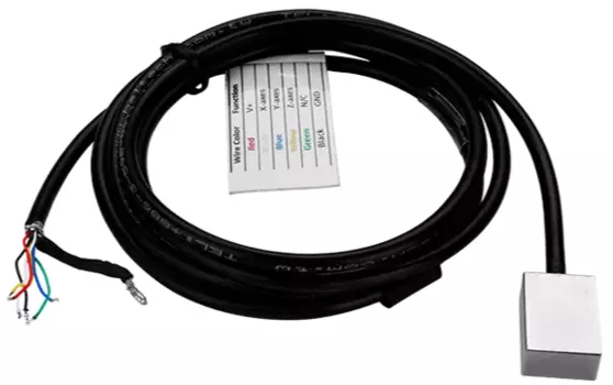 Датчик ICP DAS iSN-703-BALT-F1-L015 CR 3-axis accelerometer, Range 18g, Sensitivity 400mV/g, Frequency 1 kHz, includes 150 cm cable (RoHS)