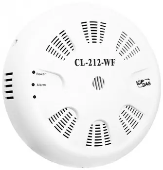 Датчик температуры и влажности ICP DAS CL-212-WF CR Remote PM2.5/CO2/роса с функцией регистрации показаний Ethernet/RS-485/Wi-Fi Interfaces and PoE (R