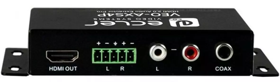 Деэмбеддер Ecler VEO-AXS4P аудио, усилитель HDMI 2.0 c HDCP, HDR и CEC
