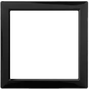 Декоративная вставка DKC 4402852D для металлических рамок, черная, 1 пост (2 мод.), "Avanti"