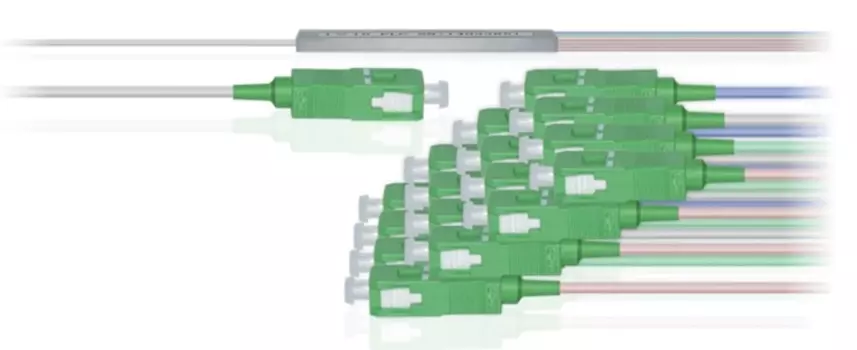 Делитель мощности SNR SNR-PLC-M-1x16-SC/APC оптический планарный бескорпусный
