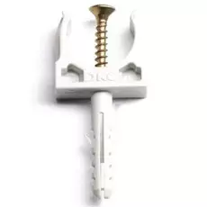 Держатель DKC 51325 с защелкой и дюбелем, д.25мм, "Express"