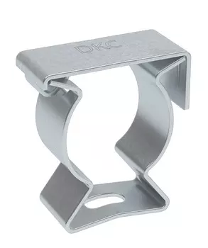 Держатель DKC 6044-A16 с крышкой д.16 мм, оцинкованная сталь, "Cosmec" (уп/125 шт)