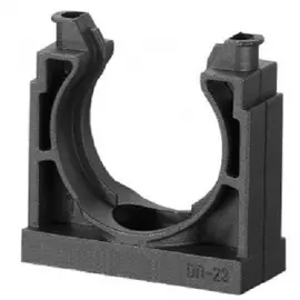 Держатель DKC PAS07N DN 7 мм, полиамид, цвет черный, "Octopus" (уп20шт)