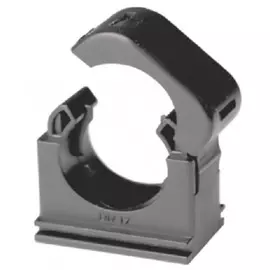 Держатель DKC PASW23N с крышкой DN 23 мм, полиамид, цвет чёрный, "Octopus" (уп10шт)