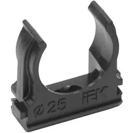 Держатель IEK CTA10D-CF25-K02-100 с защёлкой CF25 черный