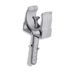 Держатель IEK CTA10D-CT16-K41-100 с защелкой и дюбелем, D16